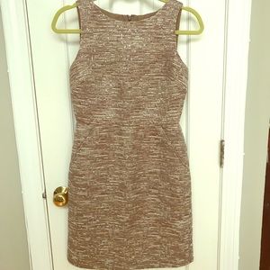 Banana republic gold shimmery dress in 0 petite